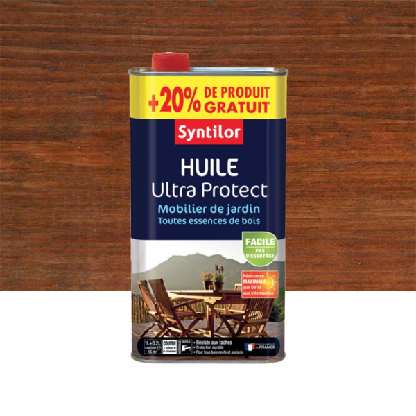Huile Ultra Protect Syntilor Teck - 1,2L