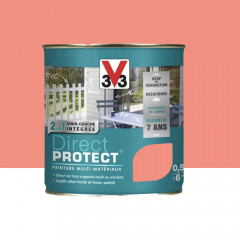Peinture Glycéro Multi-matériaux V33 Direct Protect Corail - 0,5L