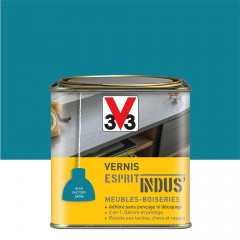 Vernis Esprit Indus' V33 Gris Bleu Factory Satin