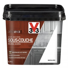 Sous-couche Bois anciens V33 DécoLAB Incolore - 0,75L