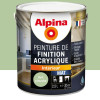 Peinture de finition acrylique Alpina Vert Pistache -2,5L