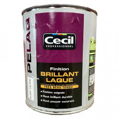 Peinture finition CECIL PE LAQ Blanc Brillant laqué