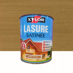 Lasure Longue durée 3 ans XYLOR Chêne moyen - 1L