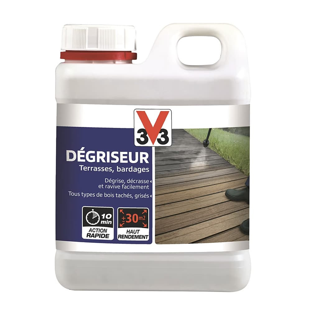 Dégriseur V33 Terrasses, bardages - 1L Dégriseur V33 Terrasses, bardages - 1L