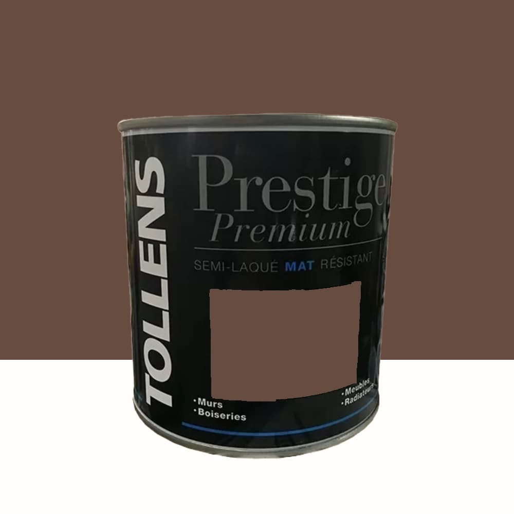 TOLLENS Peinture Prestige Premium Mat Semi-laqué Terre Sauvage - 0,5L TOLLENS Peinture Prestige Premium Mat Semi-laqué Terre Sauvage - 0,5L