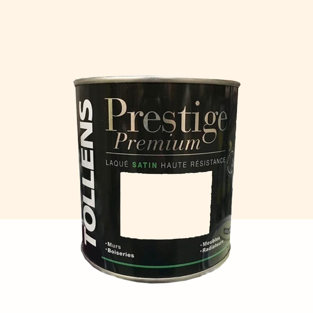 TOLLENS Peinture Prestige Premium Satin Laqué Albâtre - 0,5L TOLLENS Peinture Prestige Premium Satin Laqué Albâtre - 0,5L