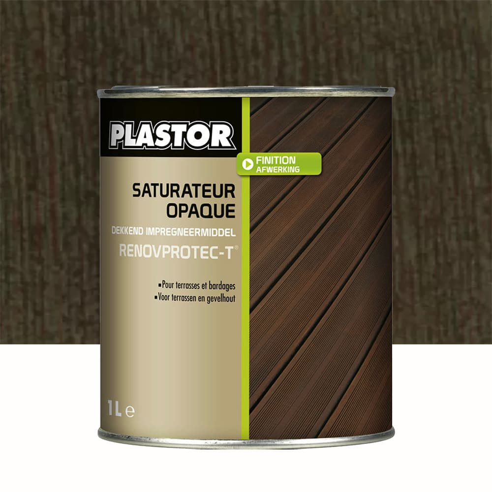 PLASTOR Saturateur Opaque RENOVPROTEC-T Wenge