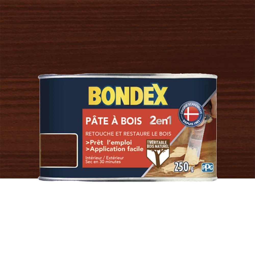 Pâte à bois BONDEX 2 en 1 Chêne foncé pas cher — free download