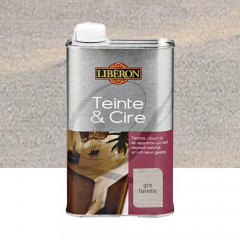 Teinte & Cire LIBÉRON Gris flanelle - 0,5L