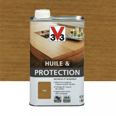 Huile & Protection V33 Teck mat - 0,5L