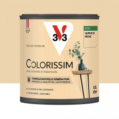 Peinture intérieure V33 Colorissim Satin Vapeur de pêche - 0,5L