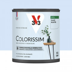 Peinture intérieure V33 Colorissim Satin Glace bleutée - 0,5L