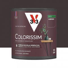 Peinture intérieure V33 Colorissim Satin Aubergine - 0,5L