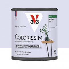 Peinture intérieure V33 Colorissim Satin Fleur de lin - 0,5L