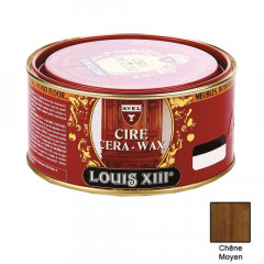 Cire de luxe AVEL Louis XIII Chêne moyen (pâte) - 0,5L