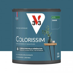 Peinture intérieure V33 Colorissim Satin Canard - 0,5L