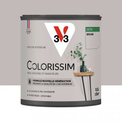 Peinture intérieure V33 Colorissim Satin Brume - 0,5L