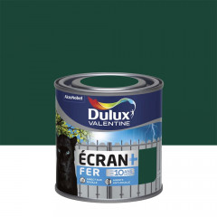 Peinture fer DULUX VALENTINE Ecran+ brillant Vert Basque - 0,25L