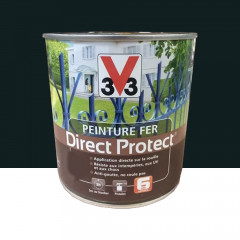 Peinture V33 Fer Direct Protect Vert Omorika - 0,25L