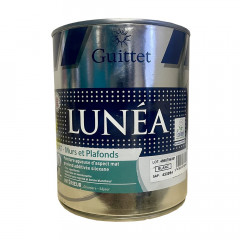 Peinture Lunéa Guittet Blanc mat - 1L