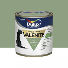 Laque satin Dulux Valentine Valénite Vert Provence - 0,5L