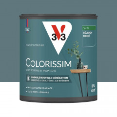 Peinture intérieure V33 Colorissim Satin Céladon foncé - 0,5L