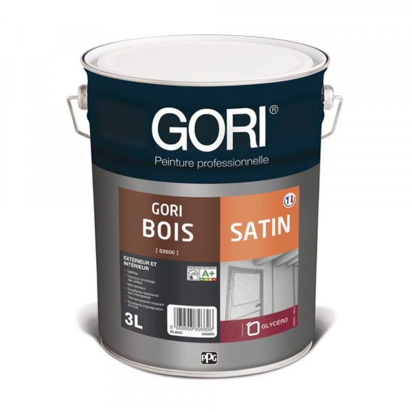 Peinture satinée GORI Bois - 3L