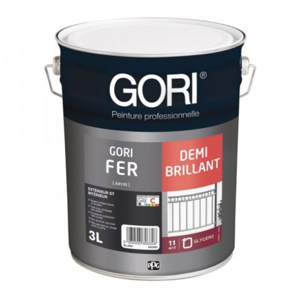 Peinture Demi-Brillante GORI Fer - 3L