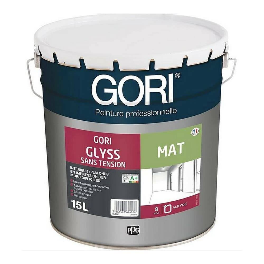 Peinture mat sans tension GORI GLYSS 15L Peinture mat sans tension GORI GLYSS 15L