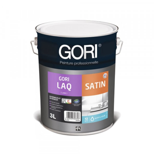 Peinture satin GORI LAQ - 3L