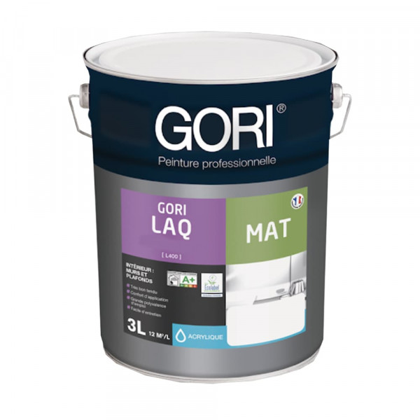 Peinture mat GORI LAQ - 3L