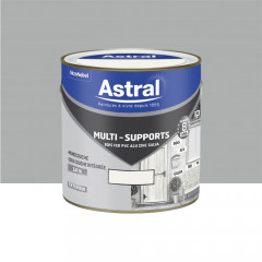 Peinture multi-supports extérieur ASTRAL Gris Franc - 0,5L