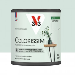 Peinture intérieure V33 Colorissim Satin Vert d'eau - 0,5L
