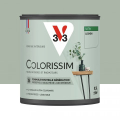 Peinture intérieure V33 Colorissim Satin Lichen - 0,5L