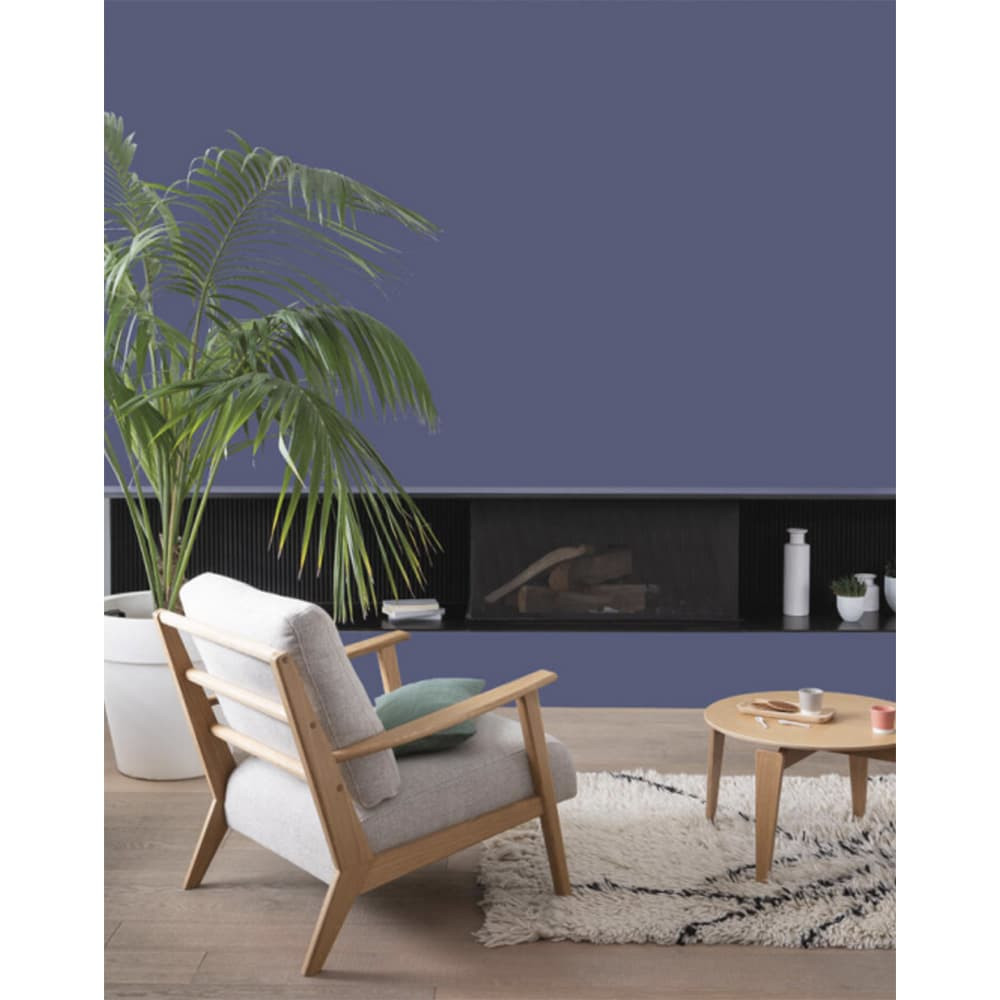 Peinture intérieure V33 Colorissim Satin Indigo grisé - ambiance Peinture intérieure V33 Colorissim Satin Indigo grisé - ambiance