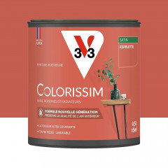 Peinture intérieure V33 Colorissim Satin Espelette - 0,5L