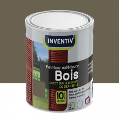 Peinture extérieure Bois INVENTIV' Taupe cendre - pot