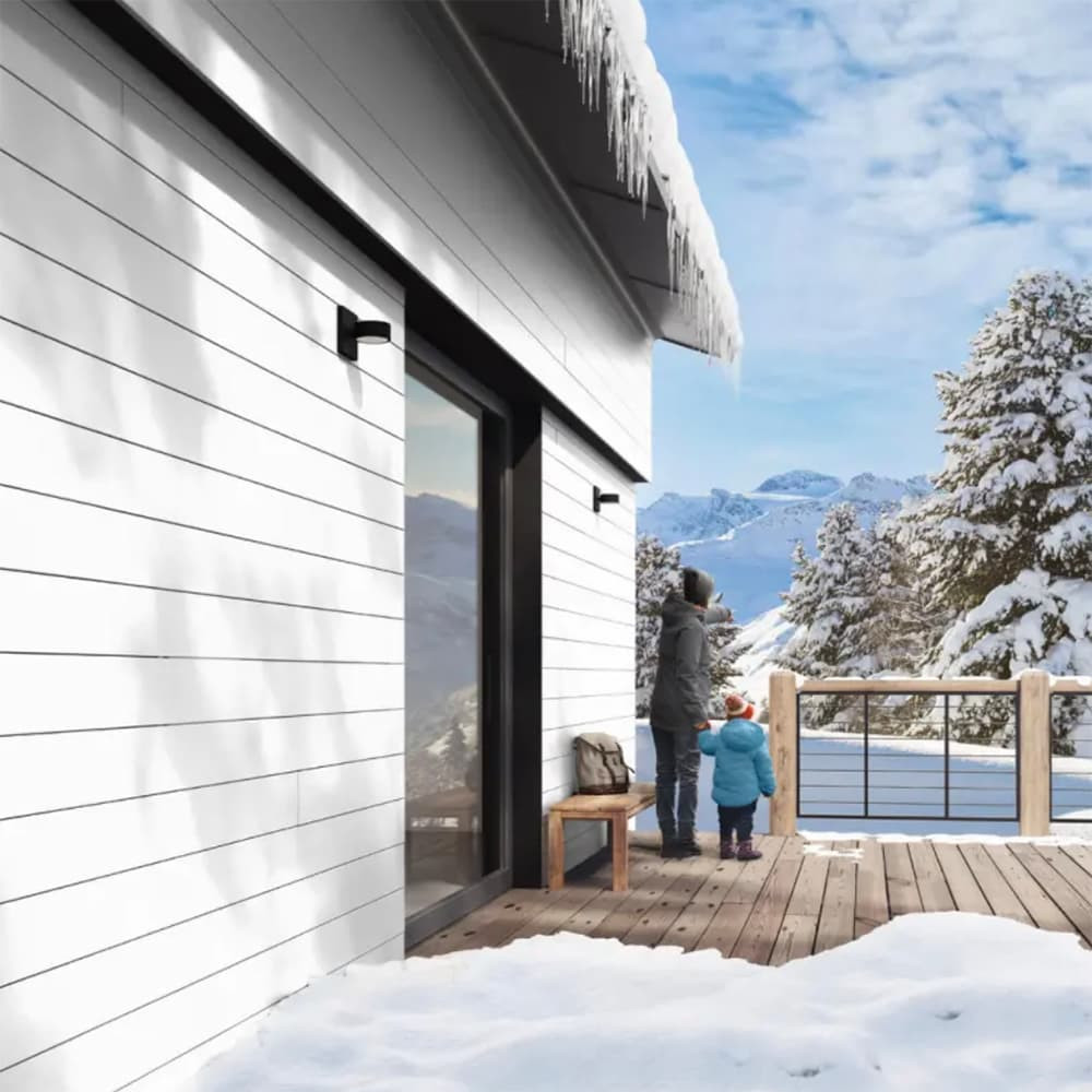 Peinture bois V33 Climats Extrêmes Blanc - ambiance