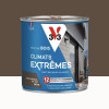 Peinture bois V33 Climats Extrêmes Brun Normand - 0,5L