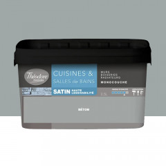Peinture Cuisines & Salles de Bains Théodore Béton - 2,5L