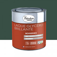 Laque Glycéro Brillante Théodore Vert foncé - 0,5L