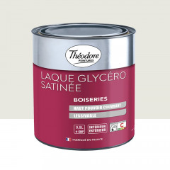 Laque Glycéro Satinée Théodore Gris nacré - 0,5L