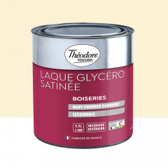 Laque Glycéro Satinée Théodore Ivoire - 0,5L