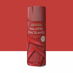 Peinture aérosol Rust-Oleum Paillettes Étincelantes Rouge - 400ml
