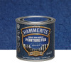 Peinture Fer Hammerite Direct sur Rouille Martelé Bleu nuit - 0,25L