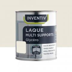 Laque Glycéro Multi-Supports INVENTIV' Brillant Beige lin n°7 - 0,5L