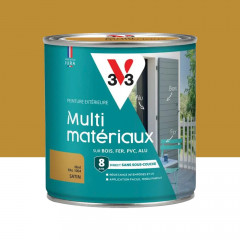 Peinture extérieure V33 Multi-matériaux Satin Miel - 0,5L