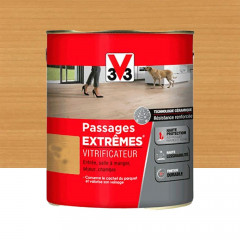 Vitrificateur Passages Extrêmes V33 Chêne moyen satin (Technologie Céramique) - pot
