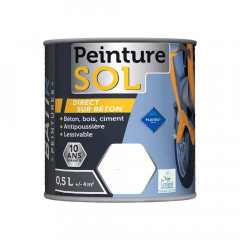 Peinture Sol BÂTIR Blanc - 0,5L
