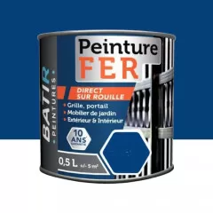 Peinture Fer BÂTIR Marine- 0,5L